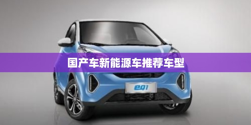 国产车新能源车推荐车型