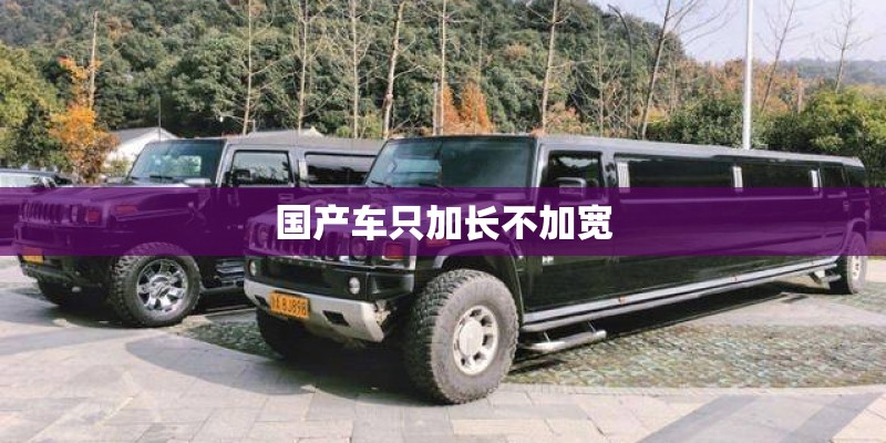 国产车只加长不加宽