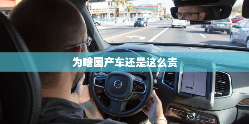 为啥国产车还是这么贵