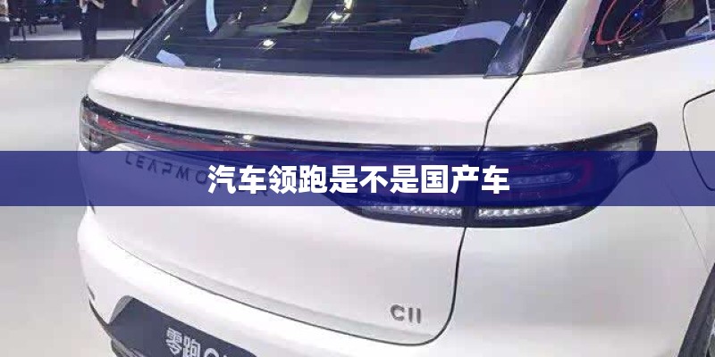 汽车领跑是不是国产车