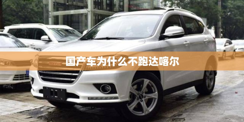 国产车为什么不跑达喀尔