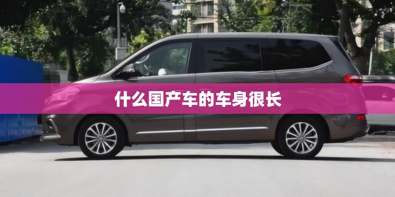 什么国产车的车身很长 什么国产车的车身很长