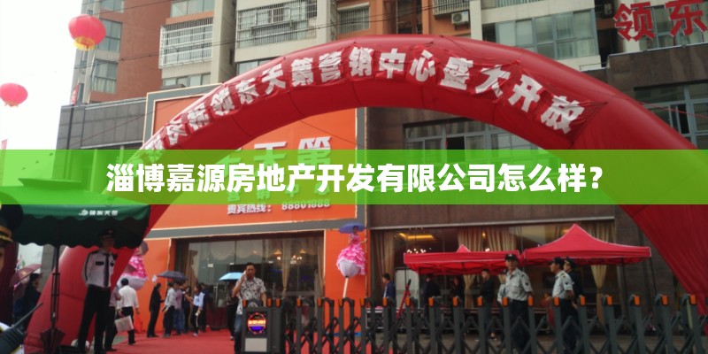 淄博嘉源房地产开发有限公司怎么样？