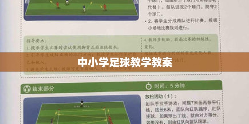中小学足球教学教案 中小学足球教学教案