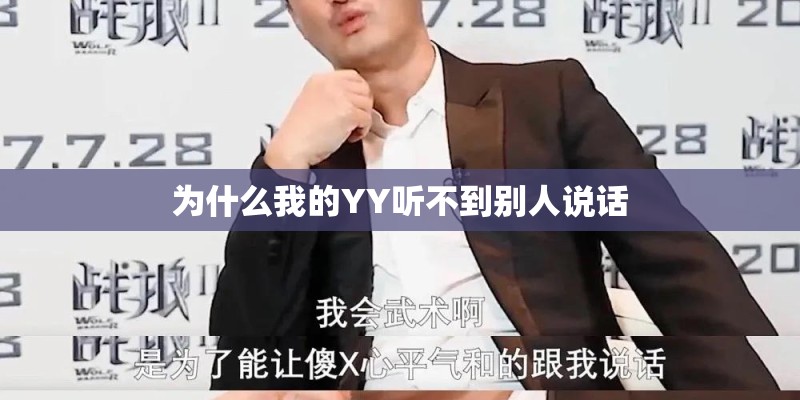为什么我的YY听不到别人说话