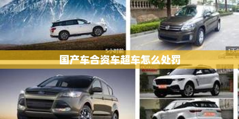 国产车合资车超车怎么处罚