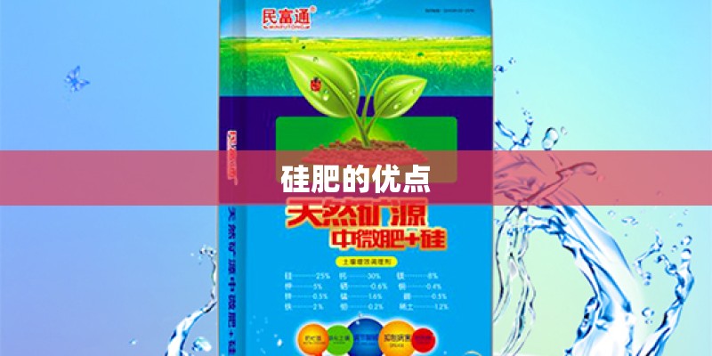 硅肥的优点