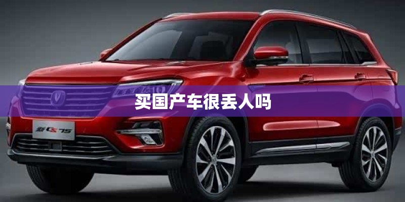 买国产车很丢人吗