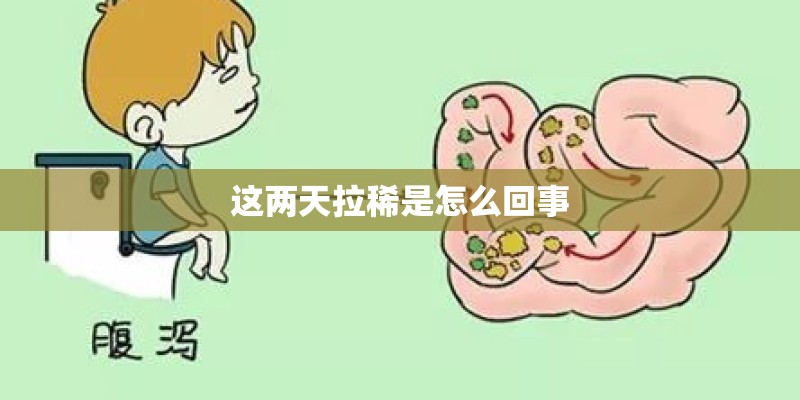 这两天拉稀是怎么回事