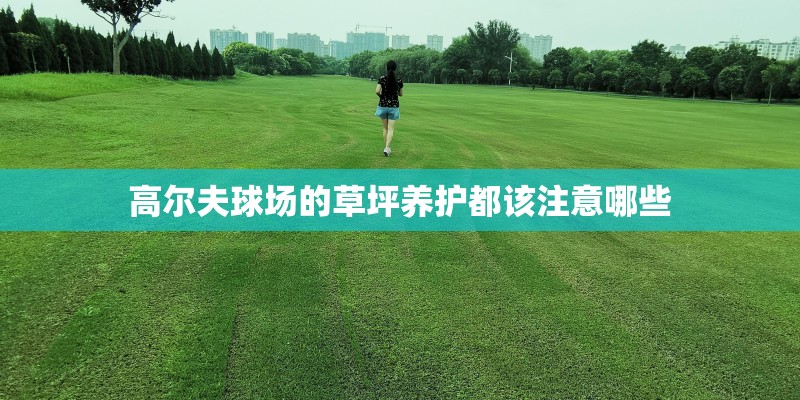 高尔夫球场的草坪养护都该注意哪些