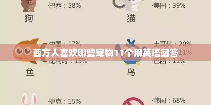 西方人喜欢哪些宠物11个用英语回答