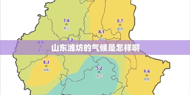 山东潍坊的气候是怎样啊
