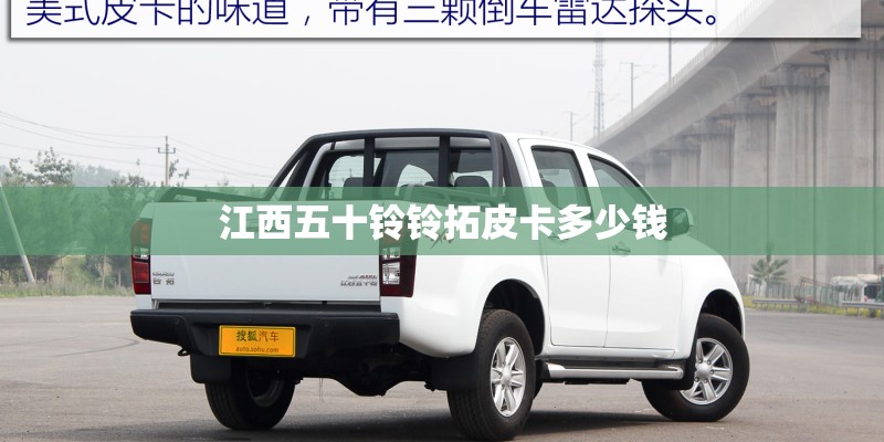 江西五十铃铃拓皮卡多少钱