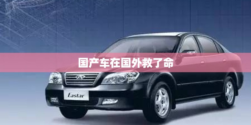 国产车在国外救了命