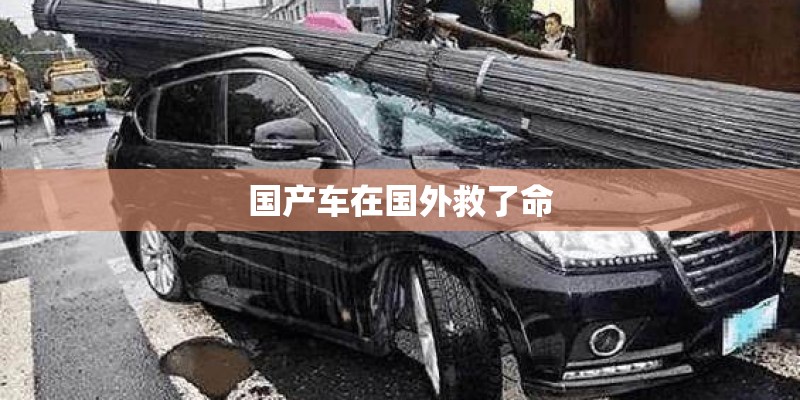 国产车在国外救了命