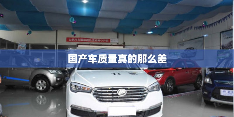国产车质量真的那么差