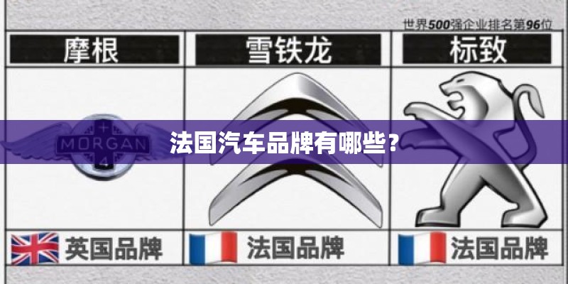 法国汽车品牌有哪些？