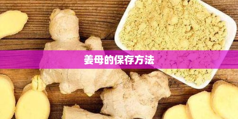 姜母的保存方法