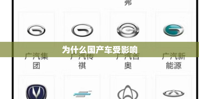 为什么国产车受影响
