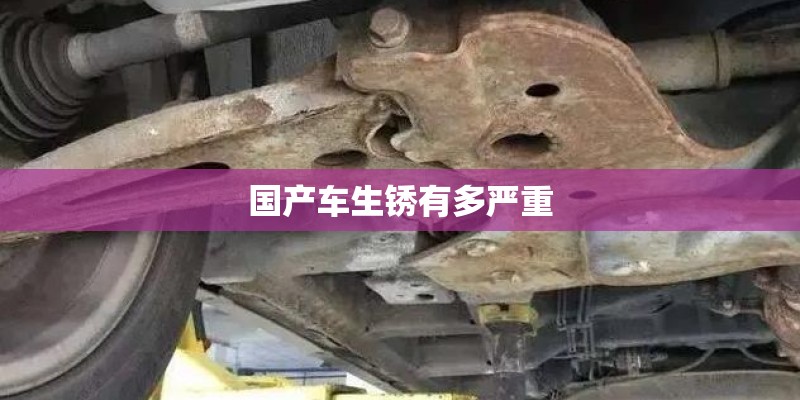 国产车生锈有多严重