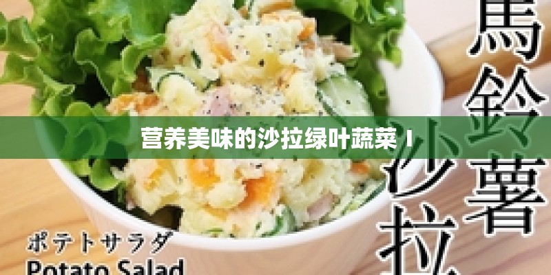营养美味的沙拉绿叶蔬菜Ⅰ
