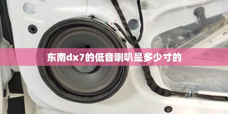东南dx7的低音喇叭是多少寸的
