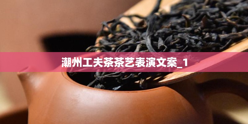 潮州工夫茶茶艺表演文案_1