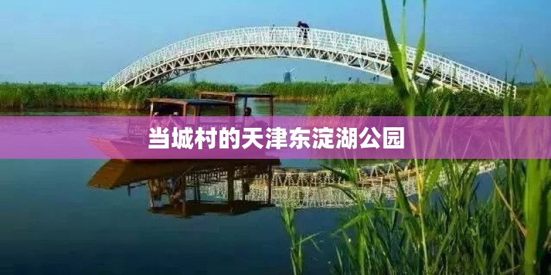 当城村的天津东淀湖公园