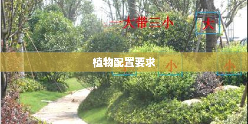 植物配置要求