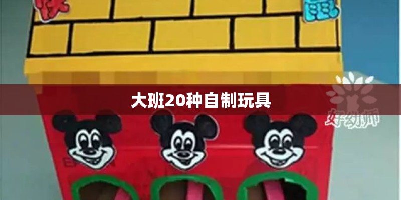 大班20种自制玩具