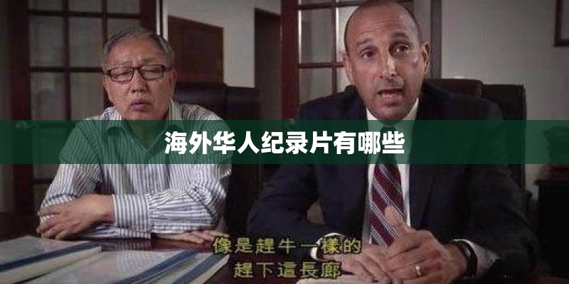 海外华人纪录片有哪些 海外华人纪录片有哪些