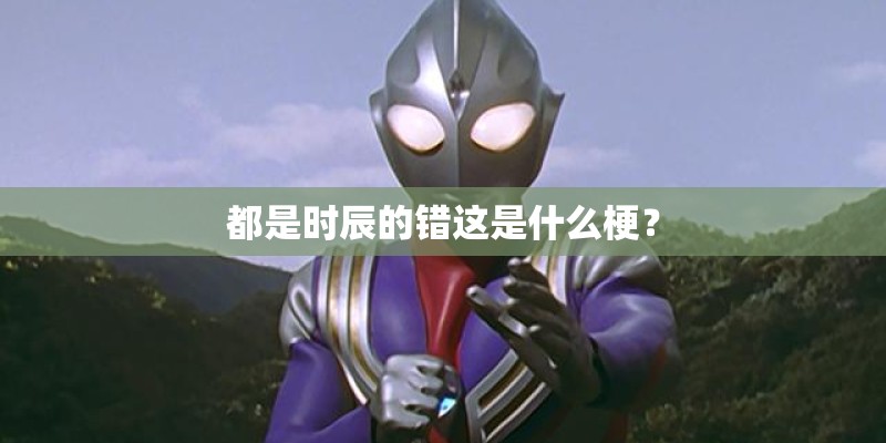 都是时辰的错这是什么梗？