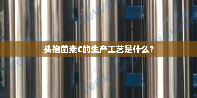 头孢菌素C的生产工艺是什么？