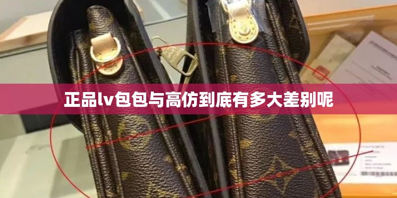 正品lv包包与高仿到底有多大差别呢