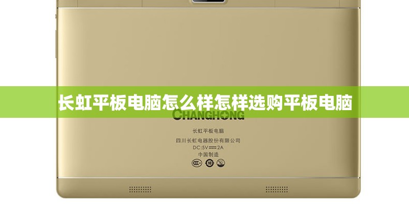 长虹平板电脑怎么样怎样选购平板电脑