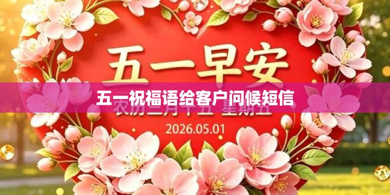 五一祝福语给客户问候短信