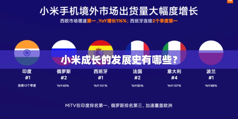小米成长的发展史有哪些？