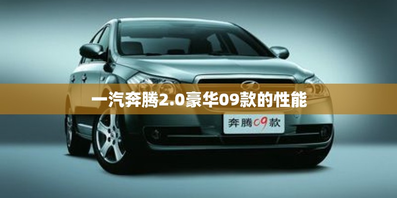 一汽奔腾2.0豪华09款的性能