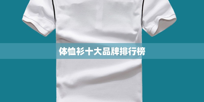 体恤衫十大品牌排行榜