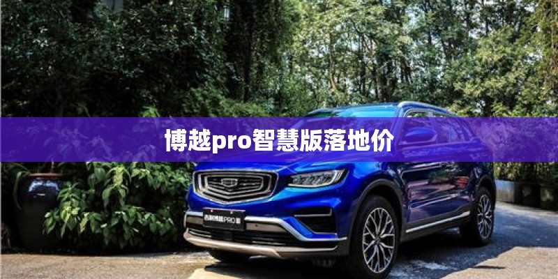 博越pro智慧版落地价