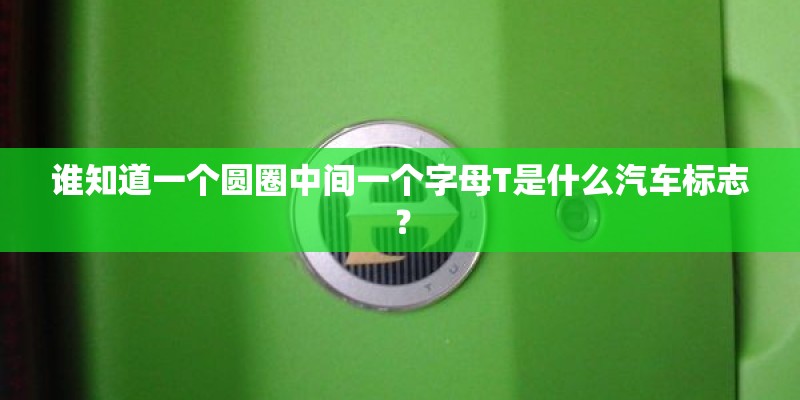 谁知道一个圆圈中间一个字母T是什么汽车标志？
