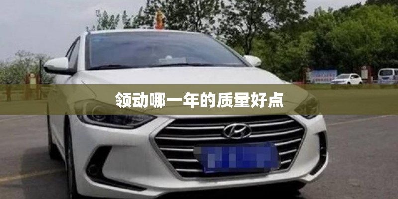 领动哪一年的质量好点