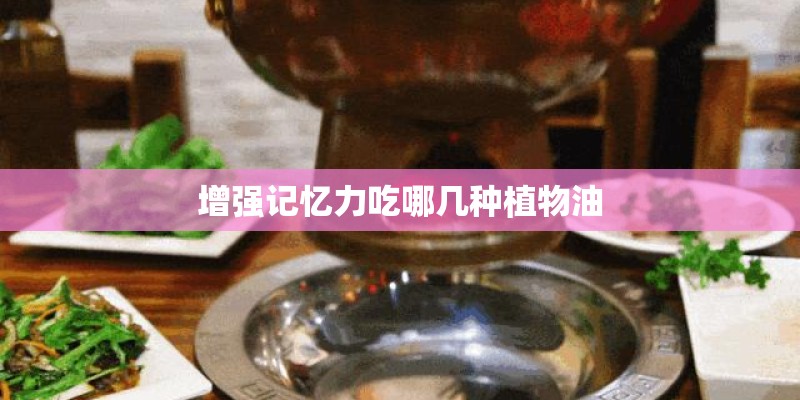 增强记忆力吃哪几种植物油