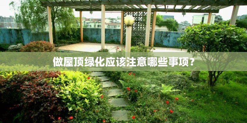 做屋顶绿化应该注意哪些事项？