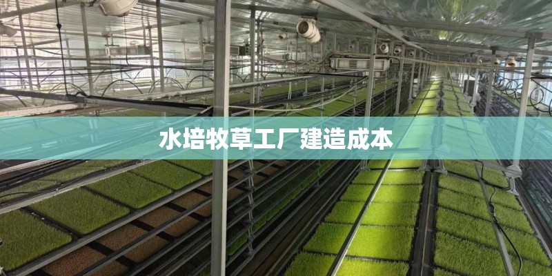 水培牧草工厂建造成本
