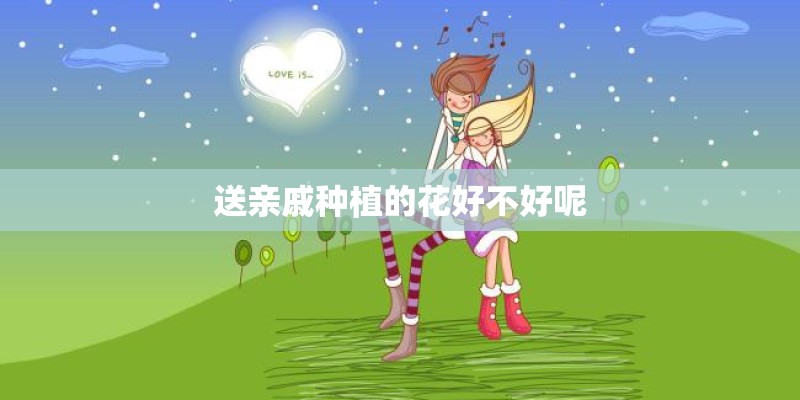 送亲戚种植的花好不好呢